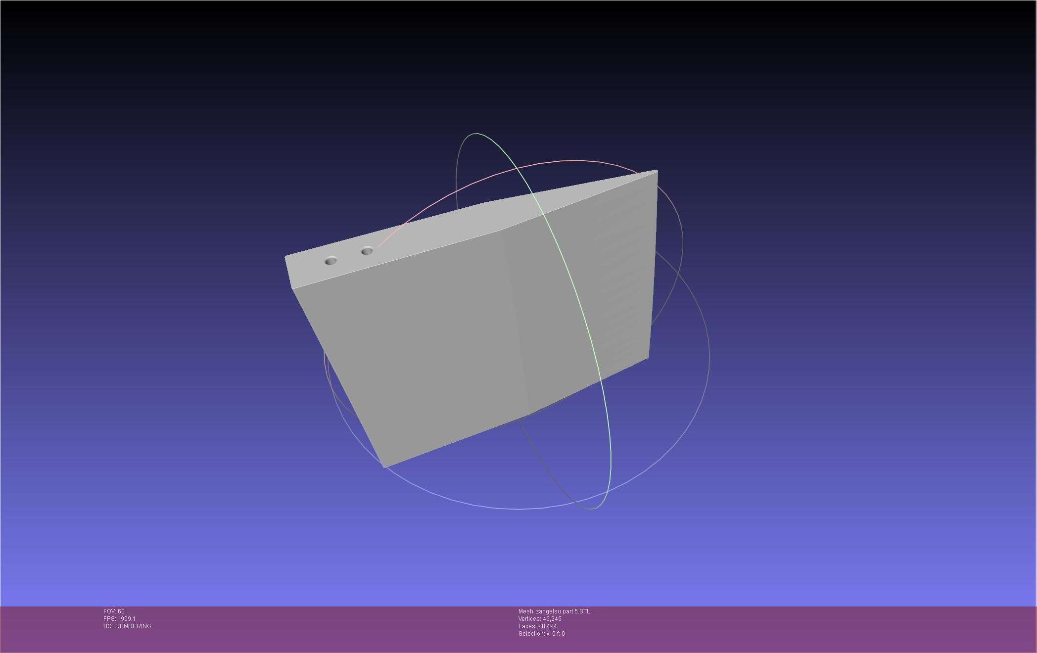 Bleach Ichigo Zangetsu Shikai Sword 3D print model_78