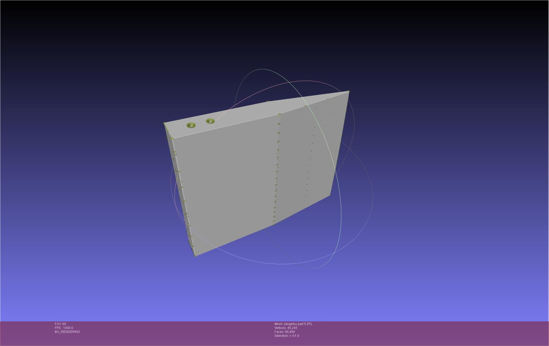 Bleach Ichigo Zangetsu Shikai Sword 3D print model_76