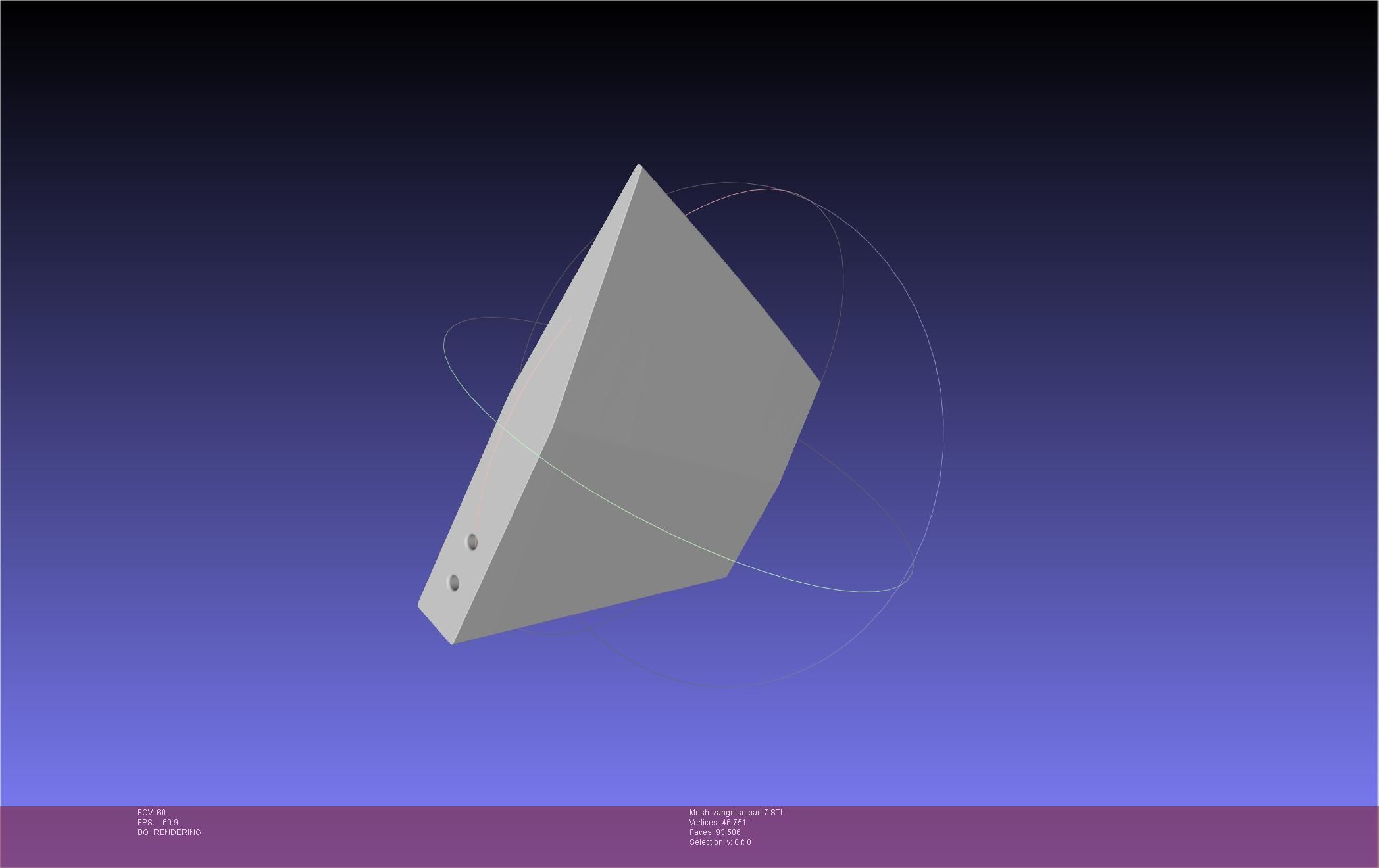 Bleach Ichigo Zangetsu Shikai Sword 3D print model_93