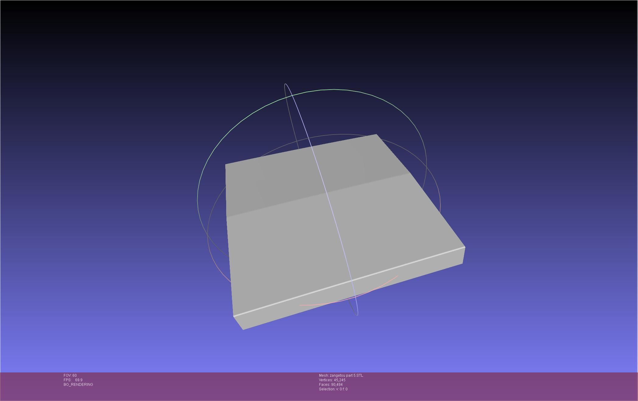 Bleach Ichigo Zangetsu Shikai Sword 3D print model_71