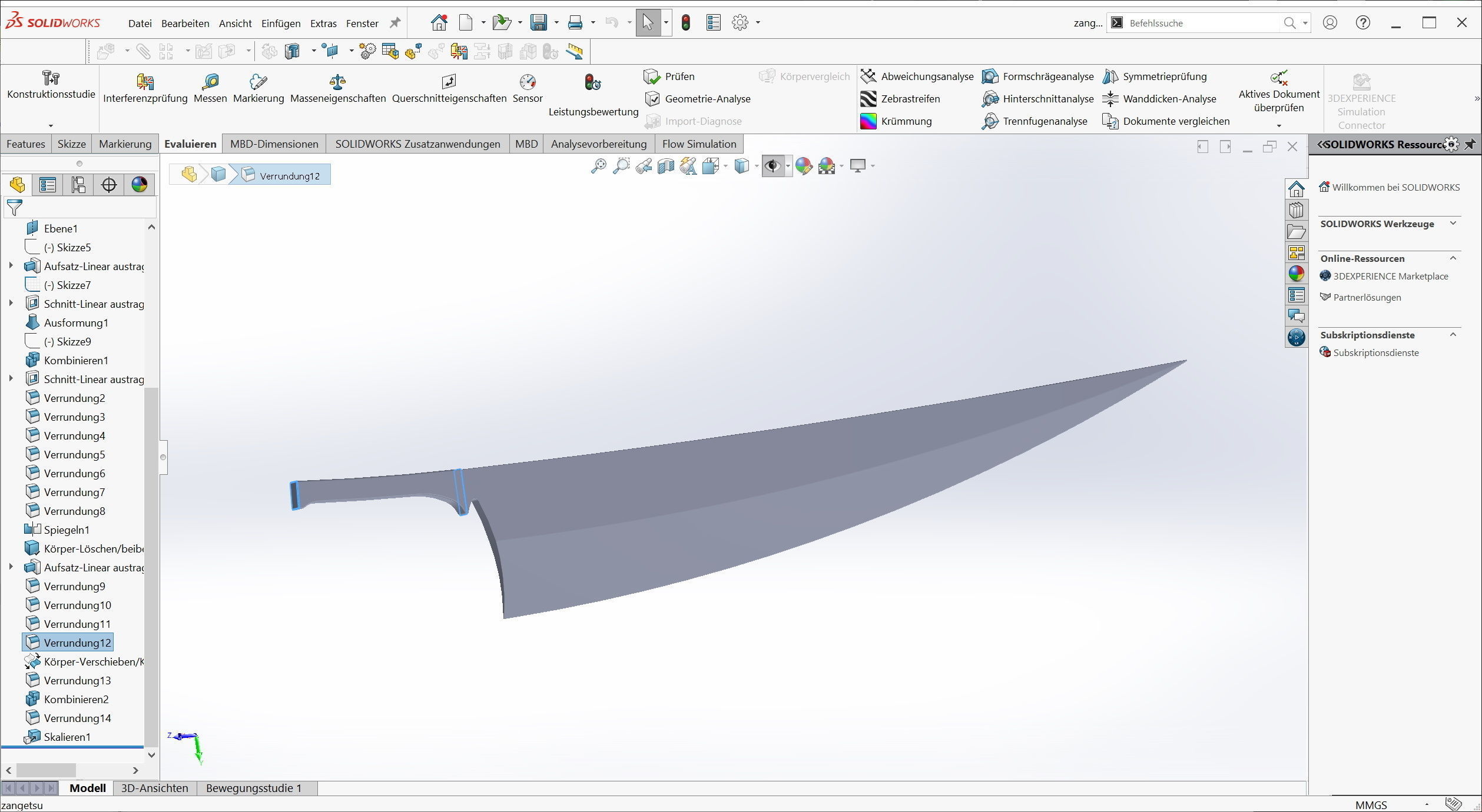 Bleach Ichigo Zangetsu Shikai Sword 3D print model_118