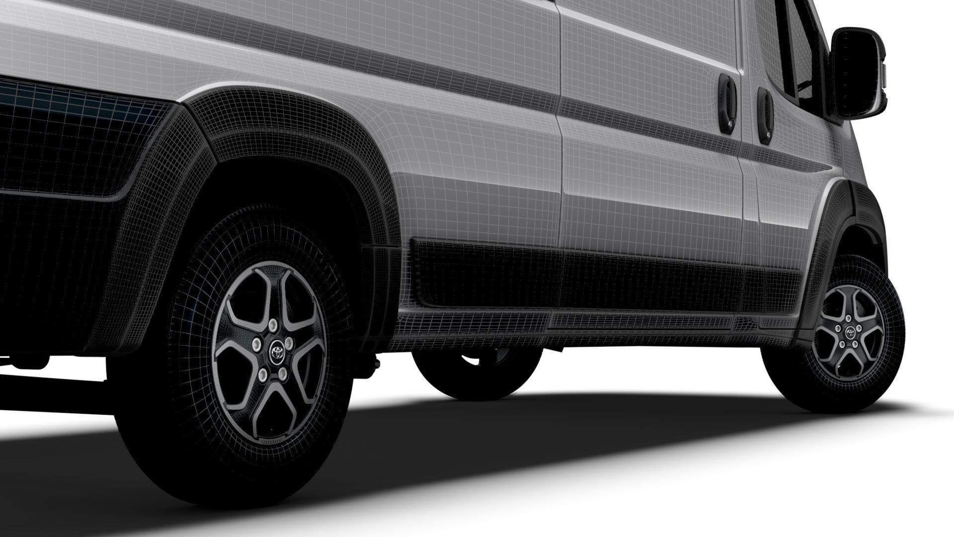 Toyota ProAce Max Electric Van L4H3 2024 3D model_23