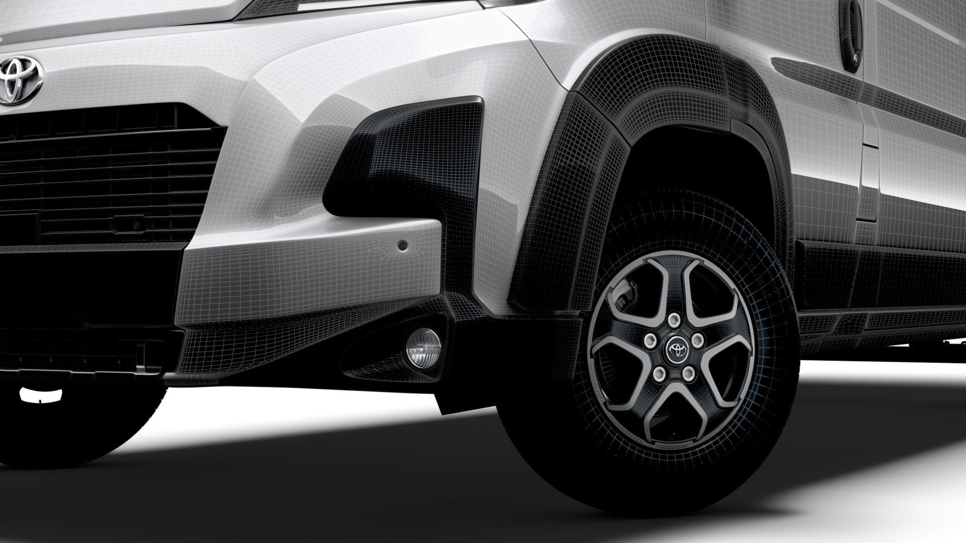 Toyota ProAce Max Electric Van L4H3 2024 3D model_15