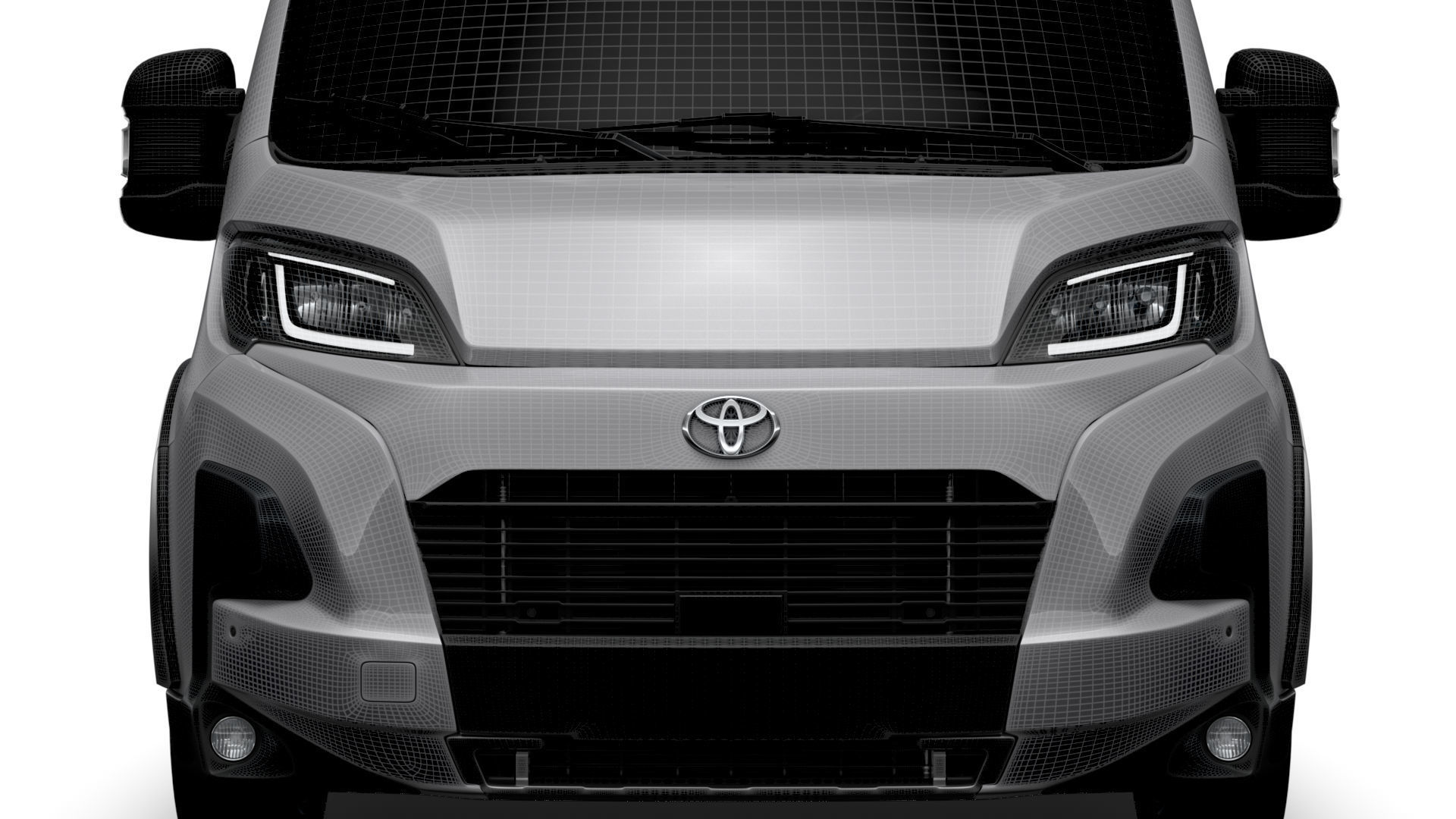 Toyota ProAce Max Electric Van L4H3 2024 3D model_19