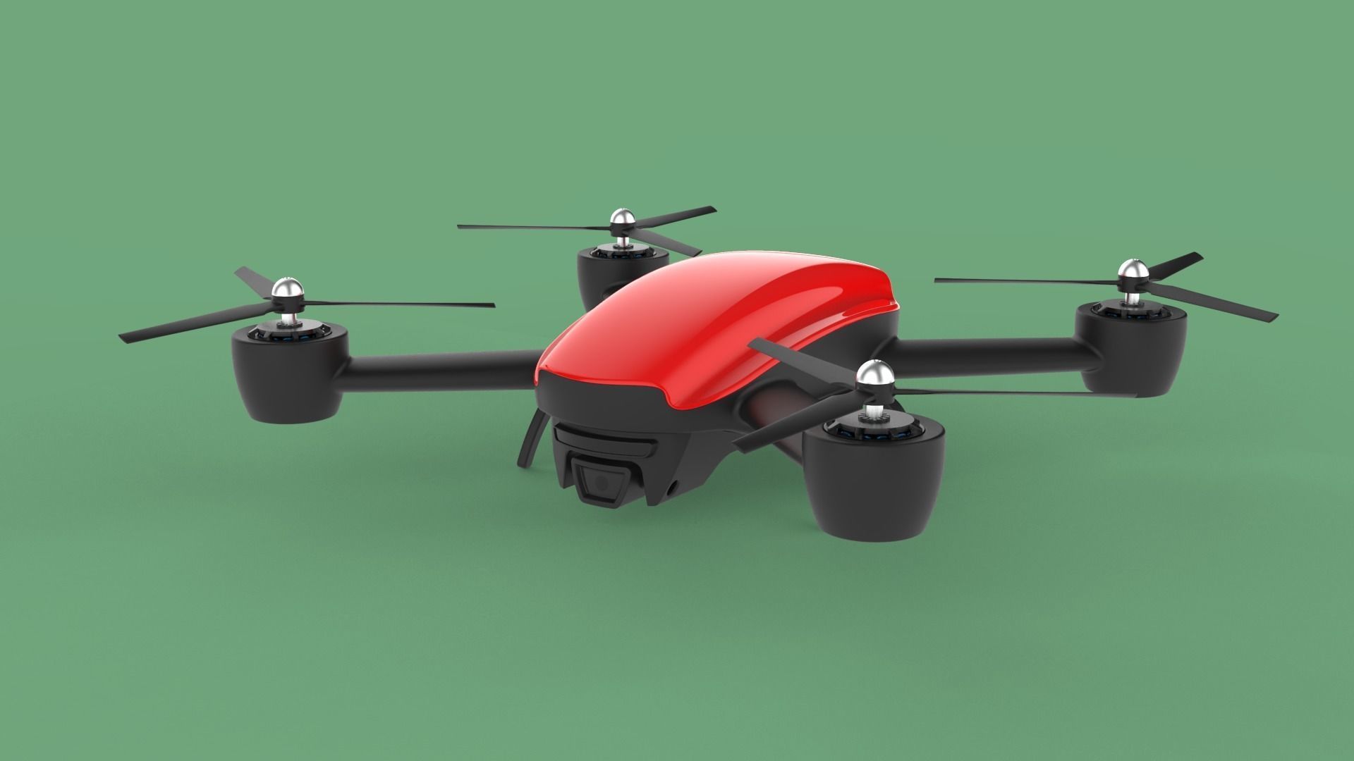 Concept Drone 3D model_1