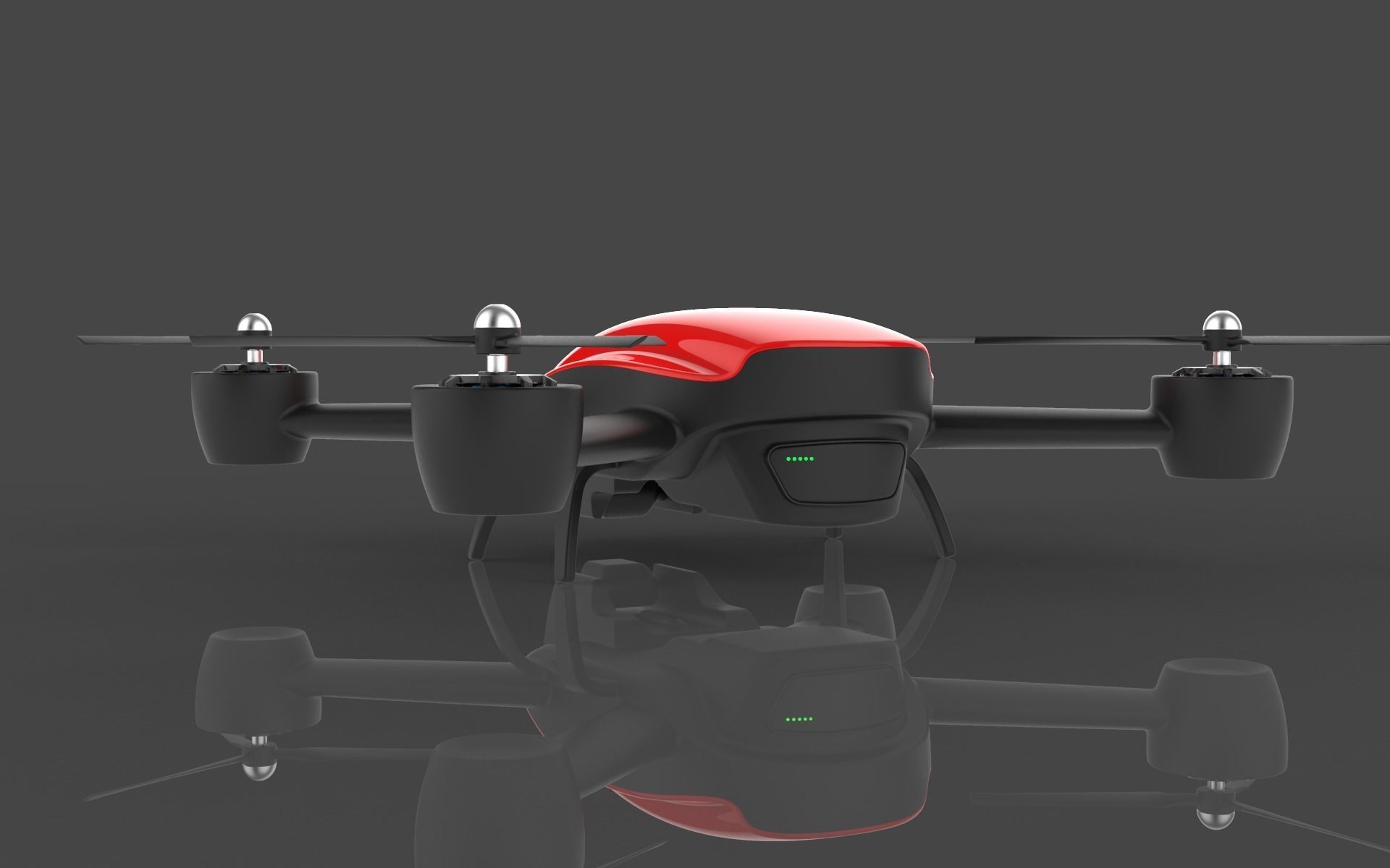Concept Drone 3D model_4
