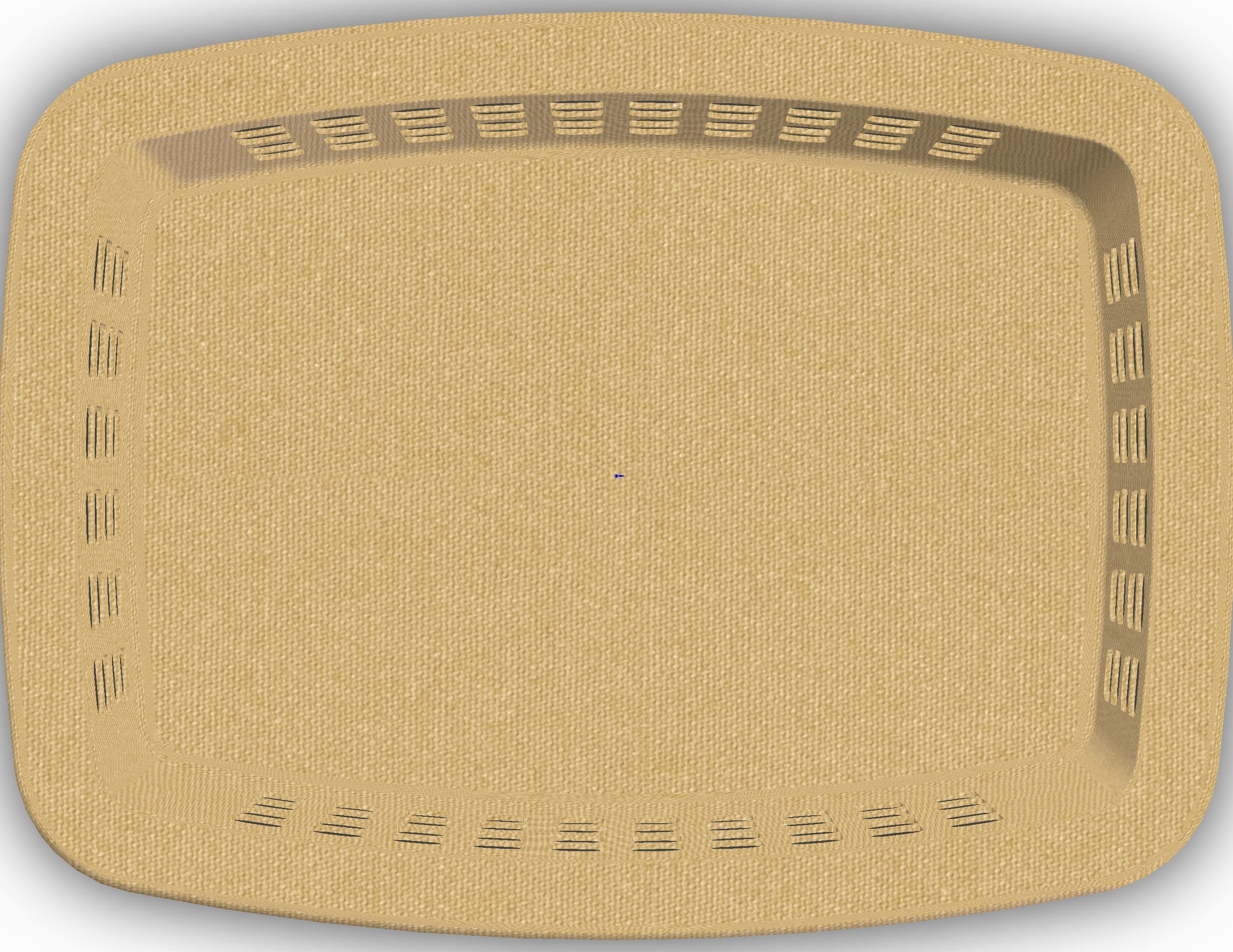 Multi-Purpose Home Storage Basket 65CM Width 3D model_17