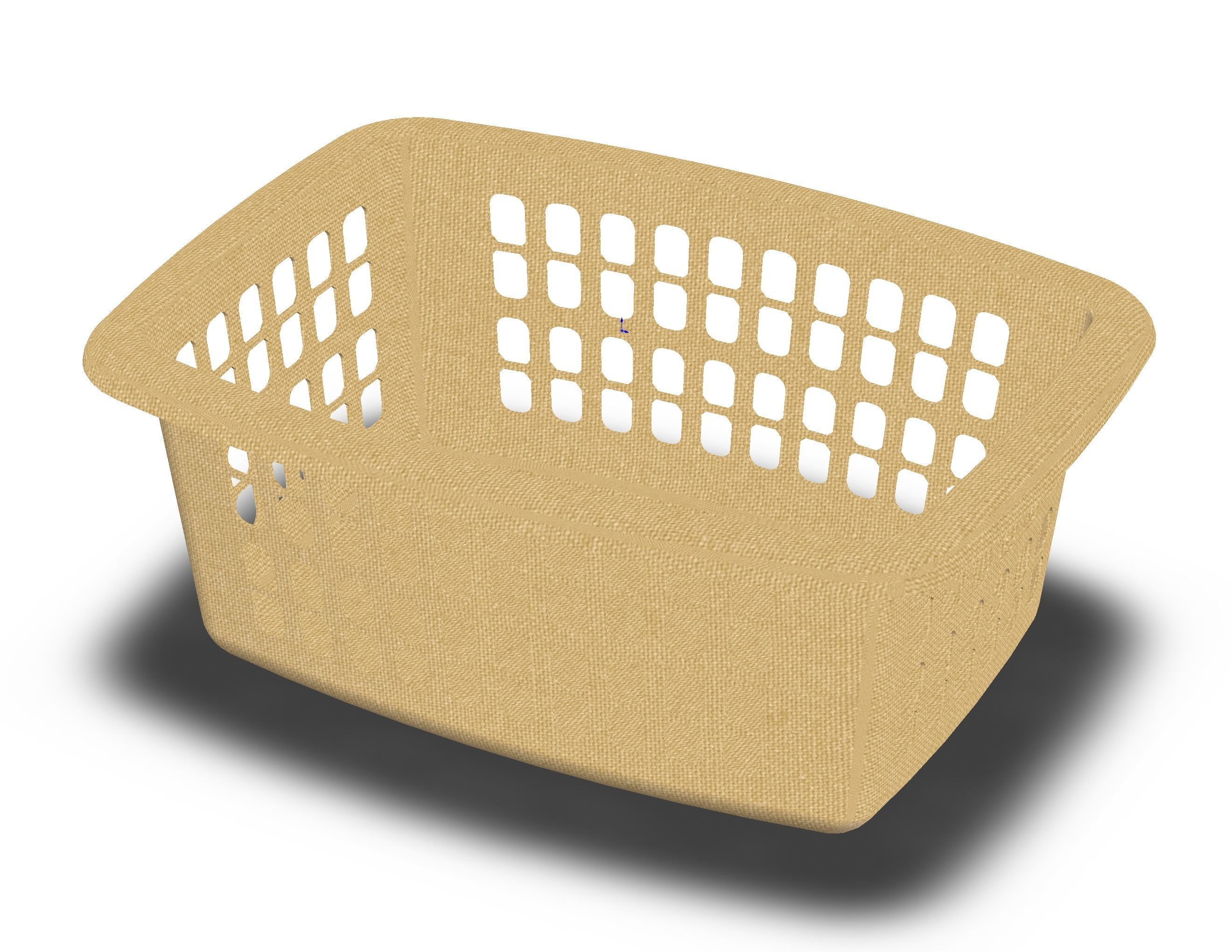 Multi-Purpose Home Storage Basket 65CM Width 3D model_13