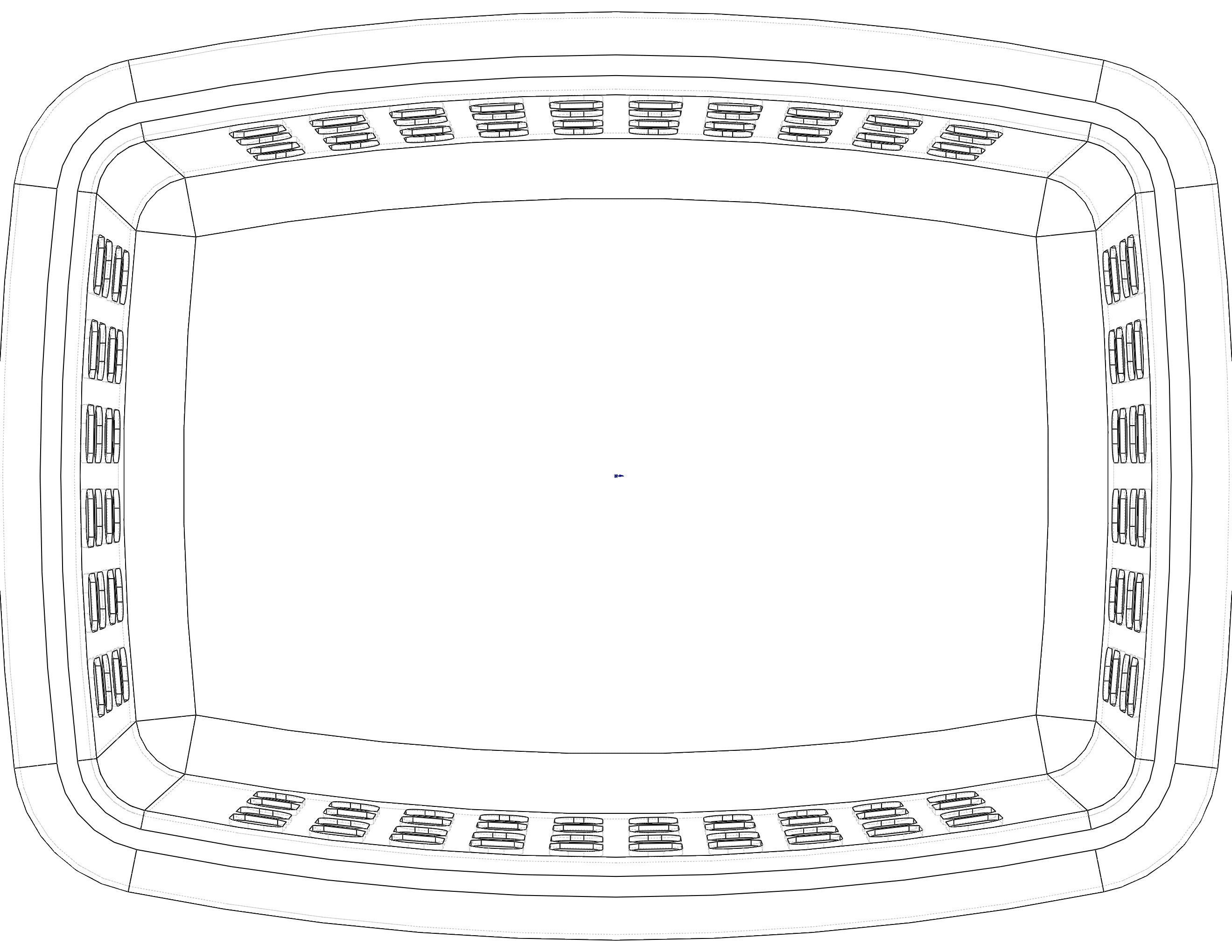 Multi-Purpose Home Storage Basket 65CM Width 3D model_15