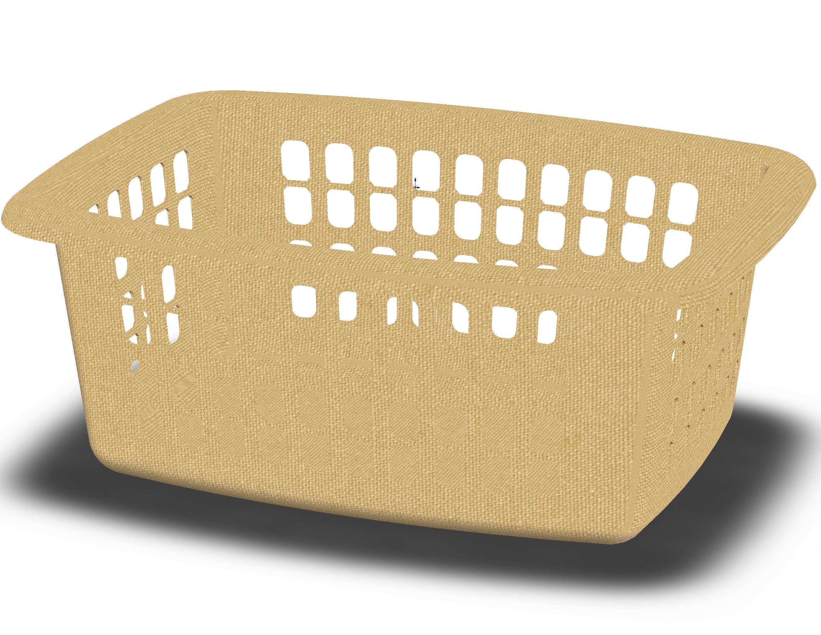 Multi-Purpose Home Storage Basket 65CM Width 3D model_5