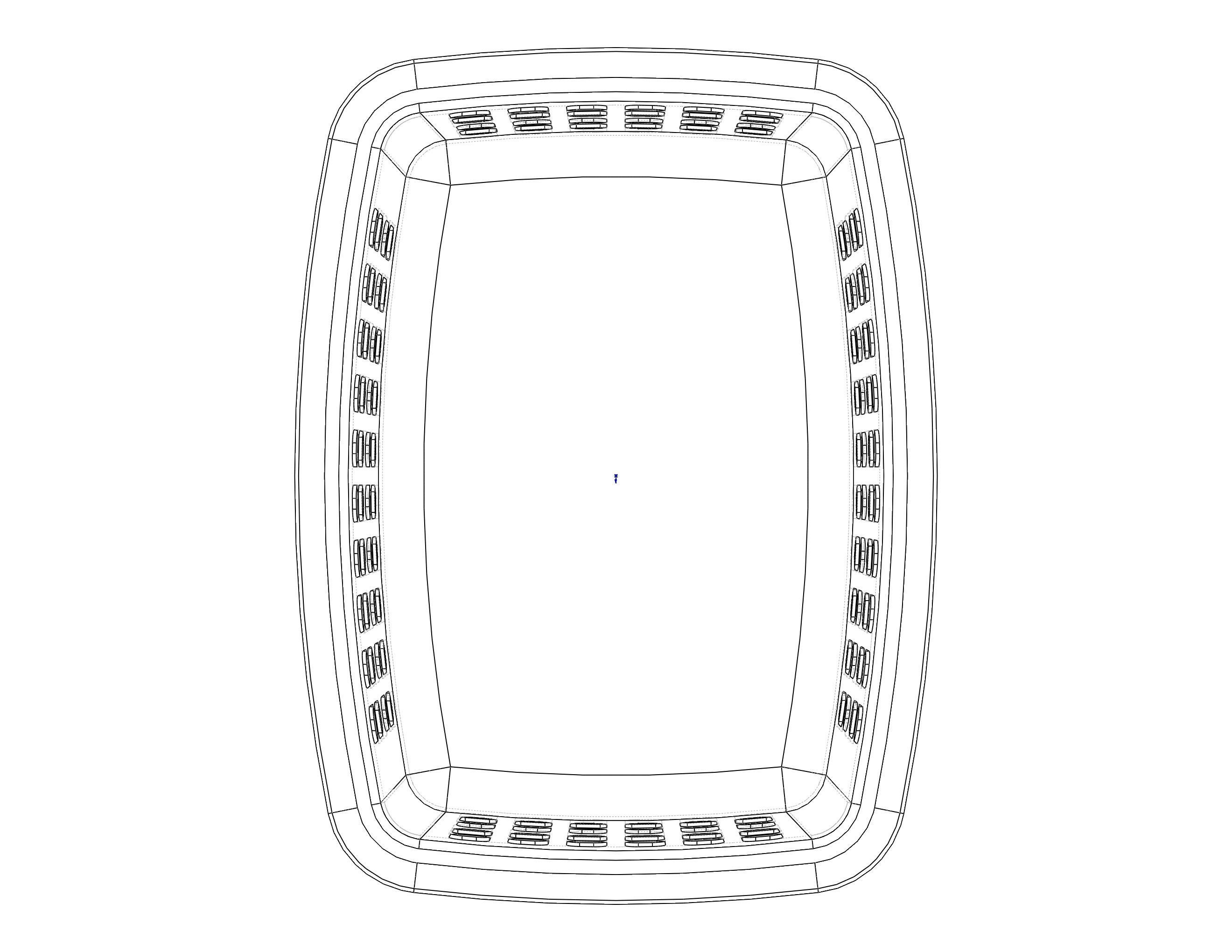 Multi-Purpose Home Storage Basket 65CM Width 3D model_39