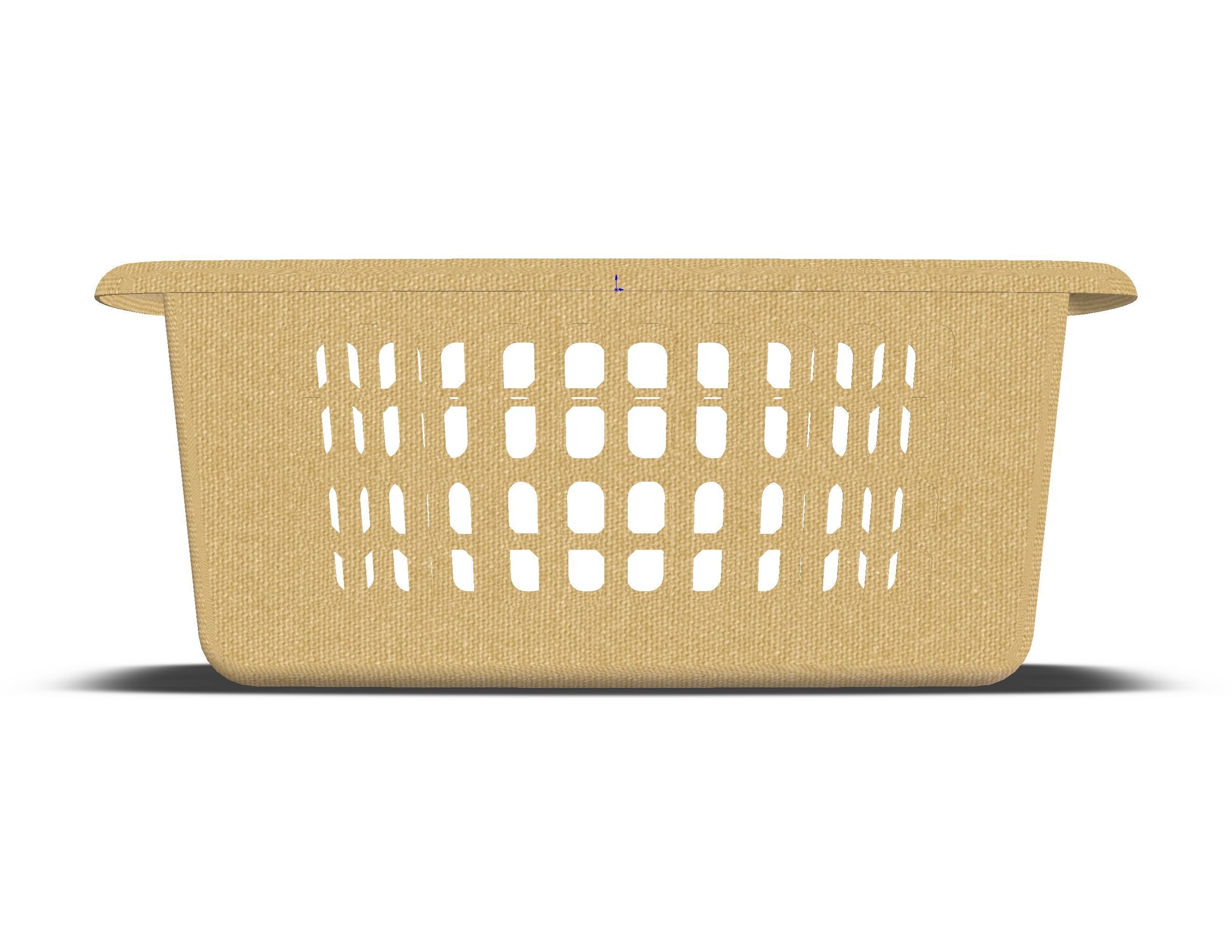 Multi-Purpose Home Storage Basket 65CM Width 3D model_25