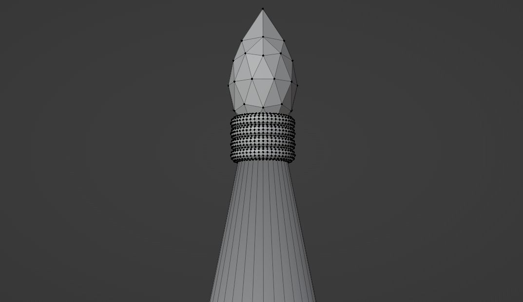 Stupa 3D Model - Blender Cycles Render Low-poly 3D model_7