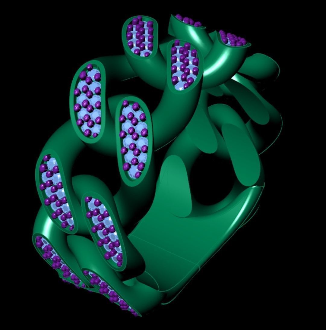 Cuban Link Chain Ring Double Rows 3D print model_8