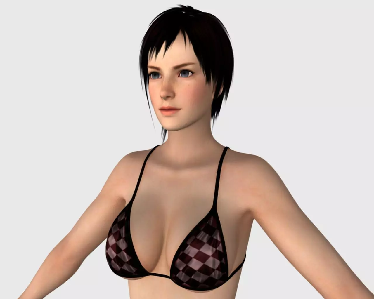 beautiful women 3D model