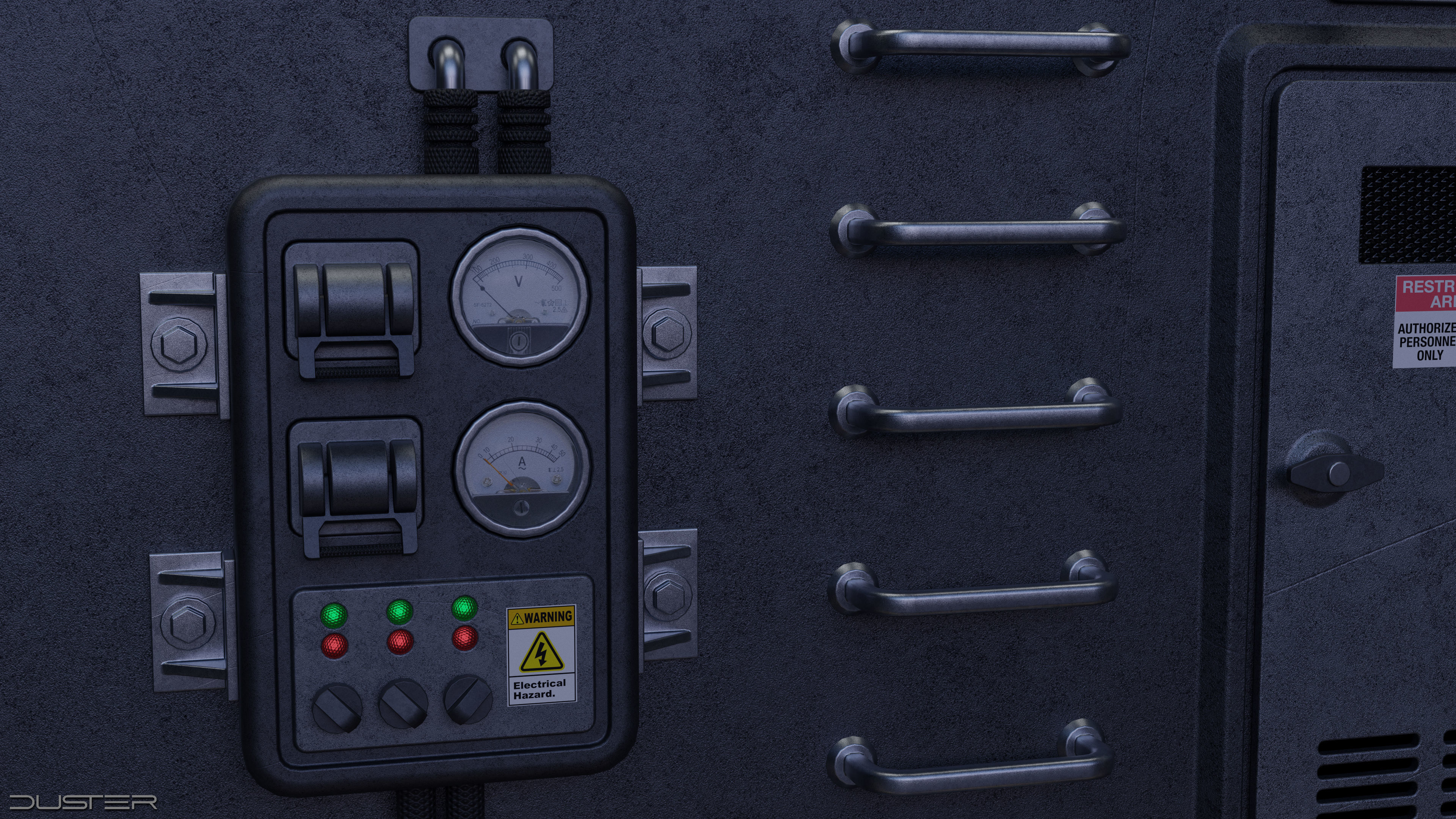 Sci-Fi Generator - Transformer 3D model_2