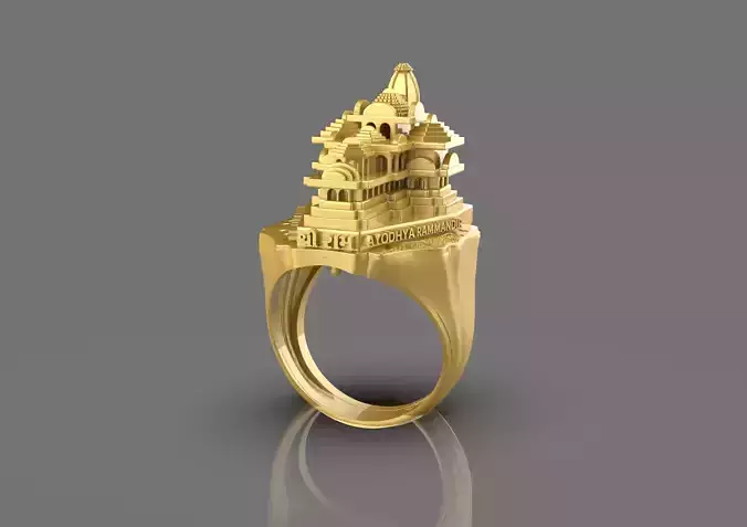 Ram Mandir 3D print model