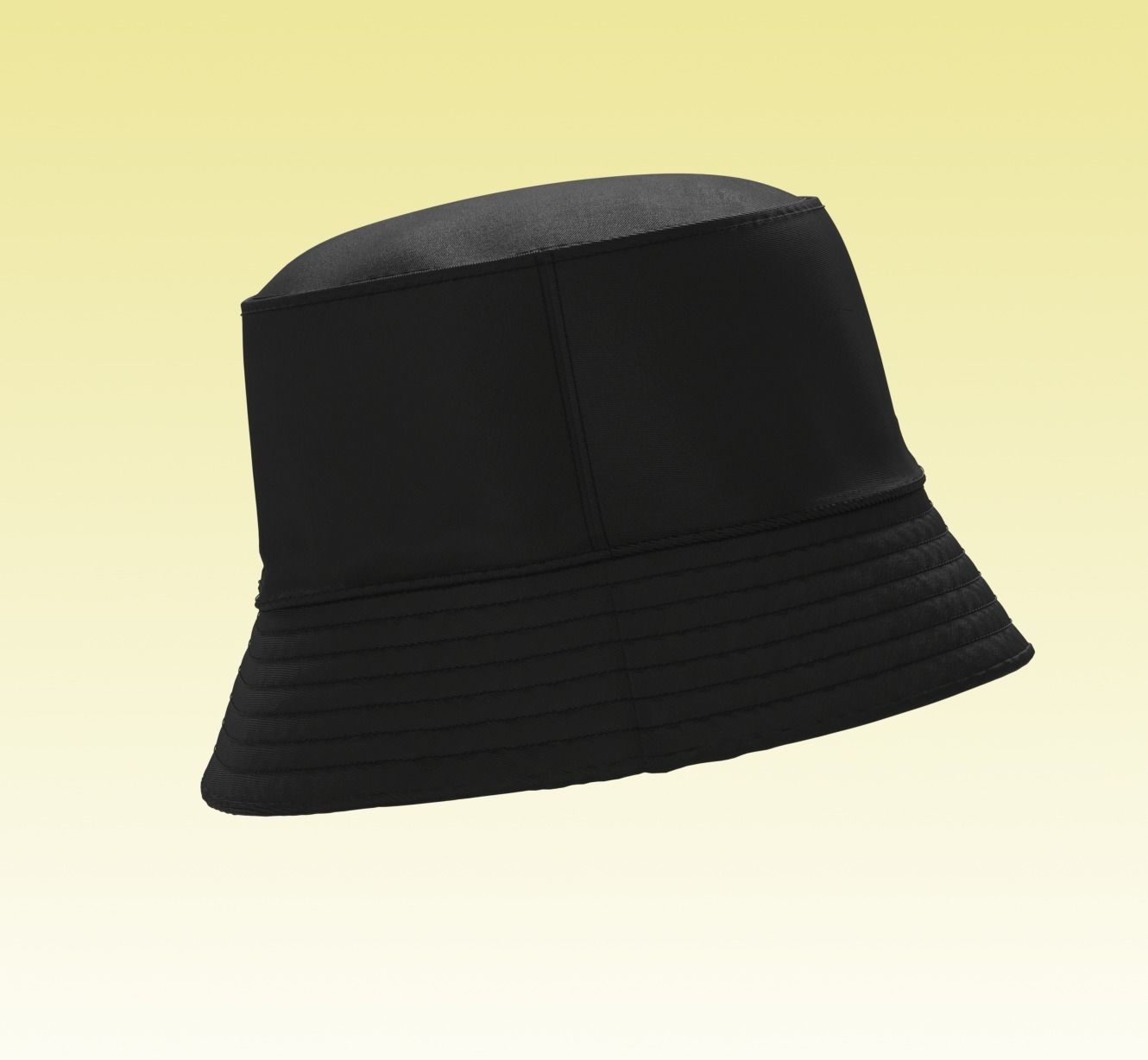 Bucket hat  3D model_10