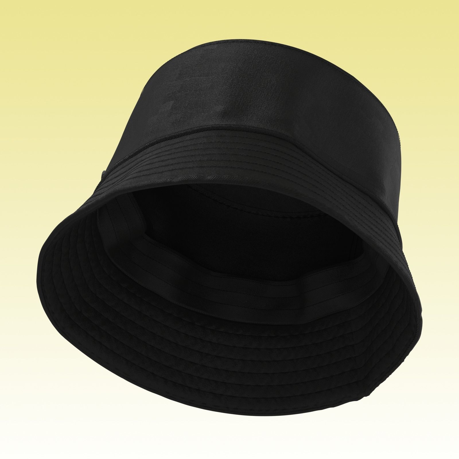 Bucket hat  3D model_12