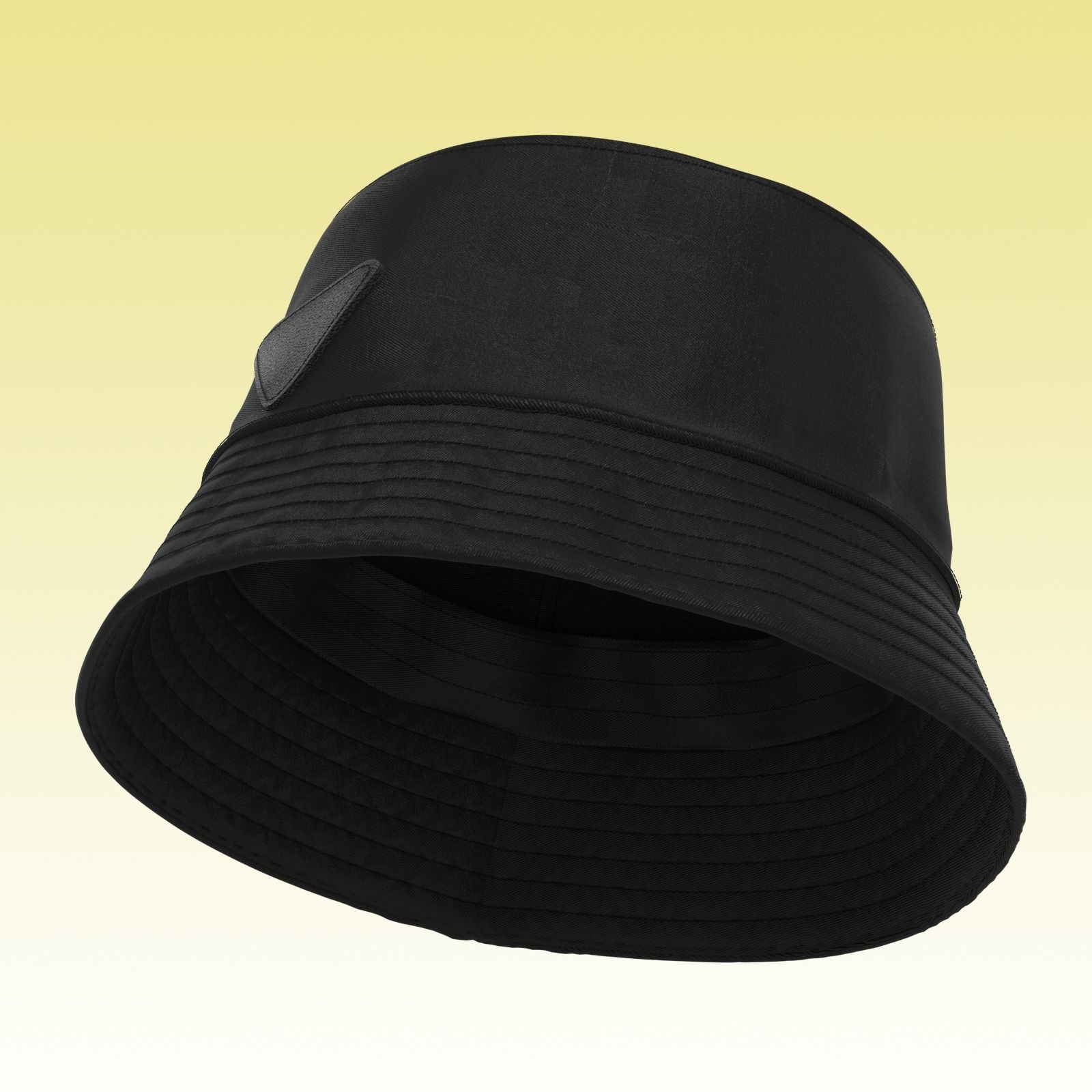 Bucket hat  3D model_8