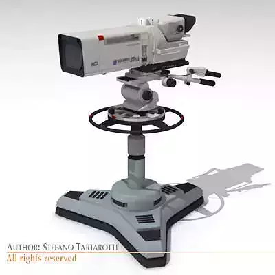 Sony HDC 1000 3D model