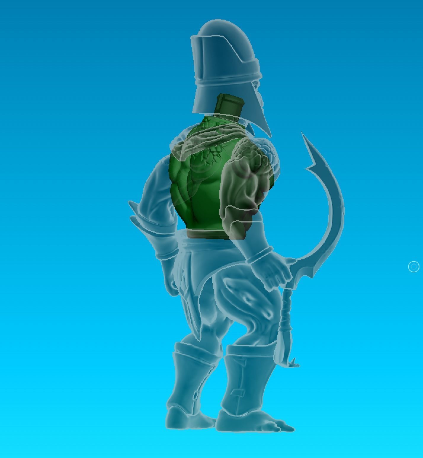 High Priest Pythonus 3D print model_8