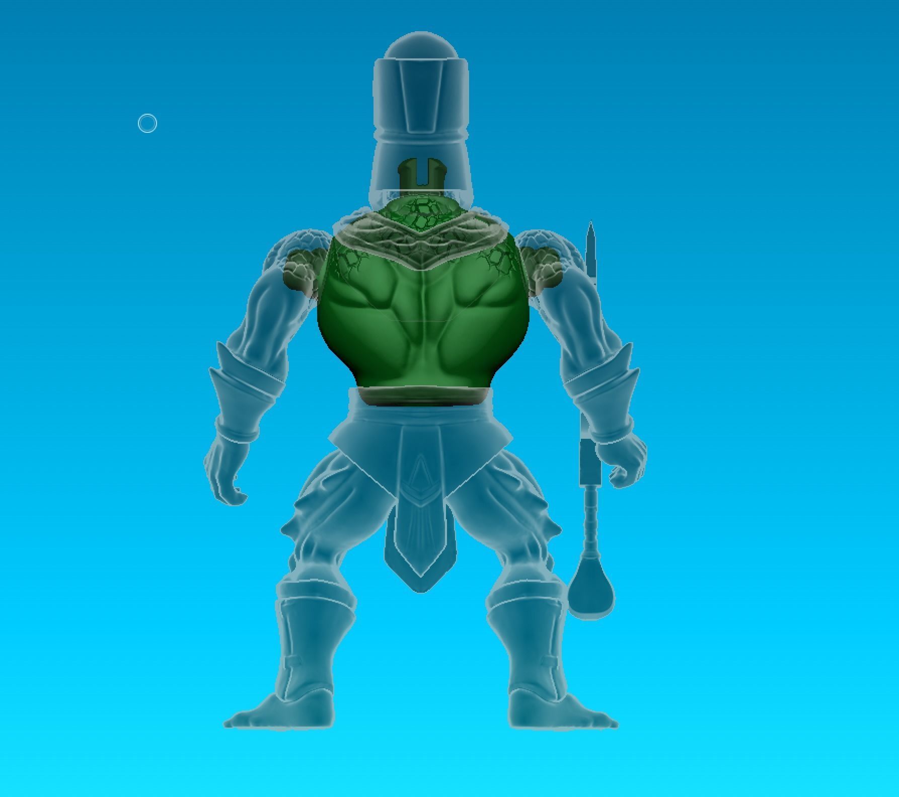 High Priest Pythonus 3D print model_4