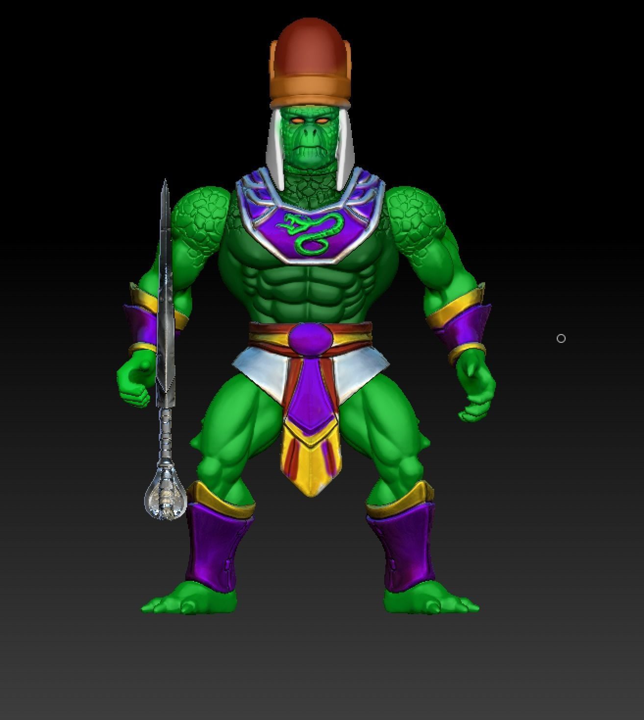 High Priest Pythonus 3D print model_3