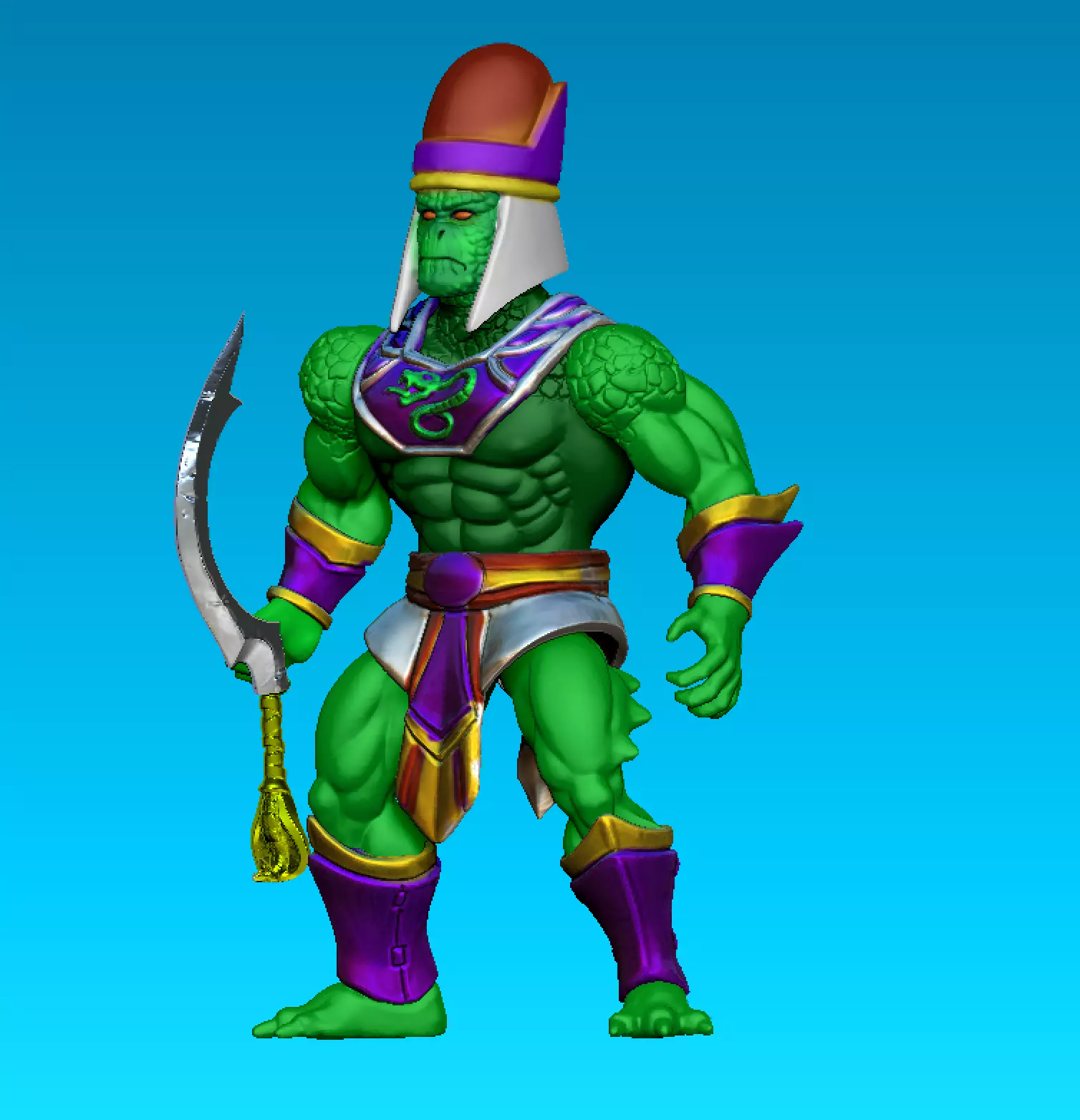 High Priest Pythonus 3D print model_0