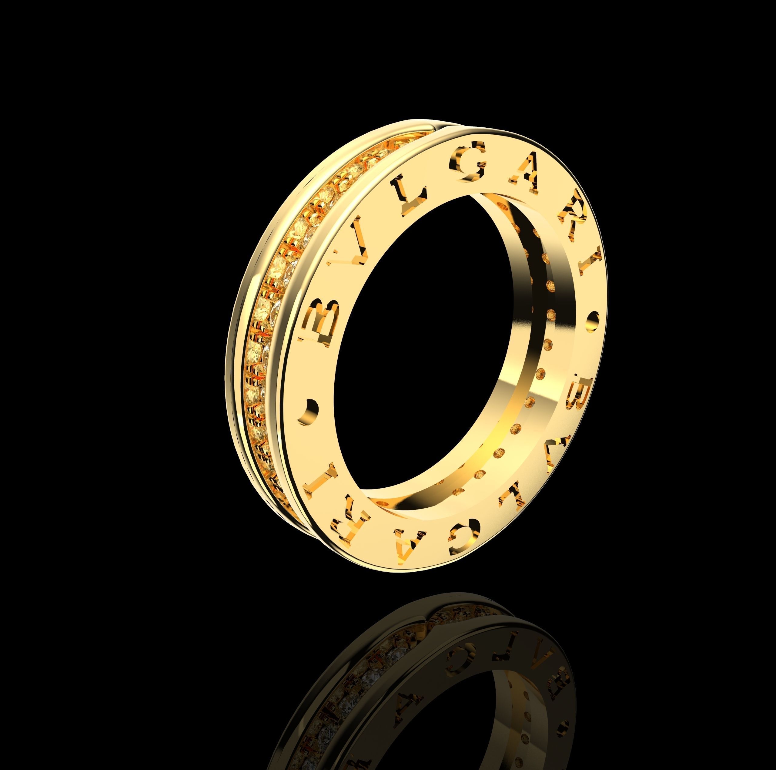 Ring ZERO1 3D print model_4