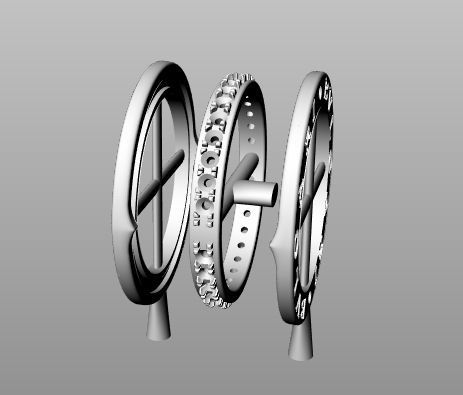 Ring ZERO1 3D print model_14