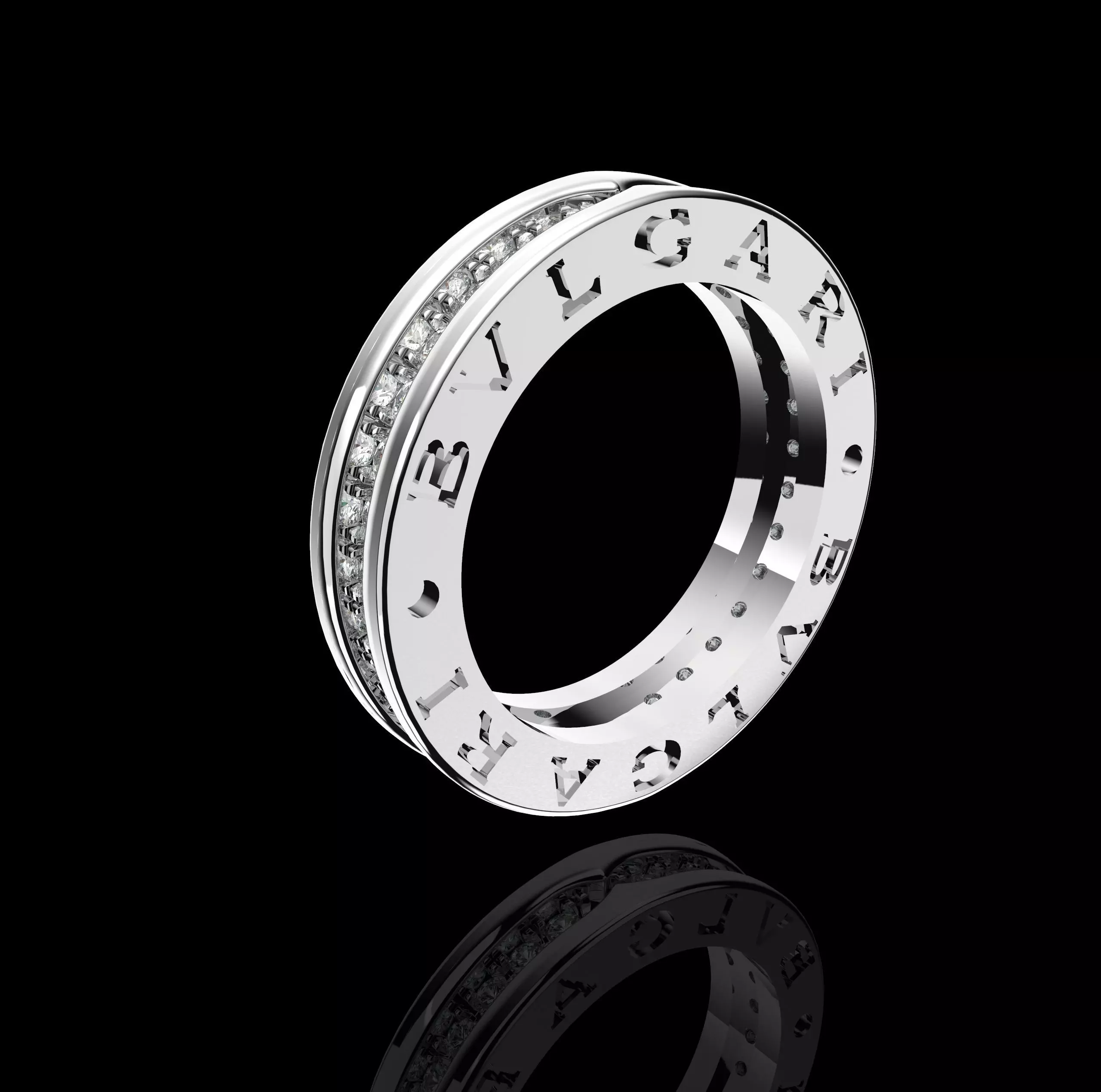 Ring ZERO1 3D print model_0