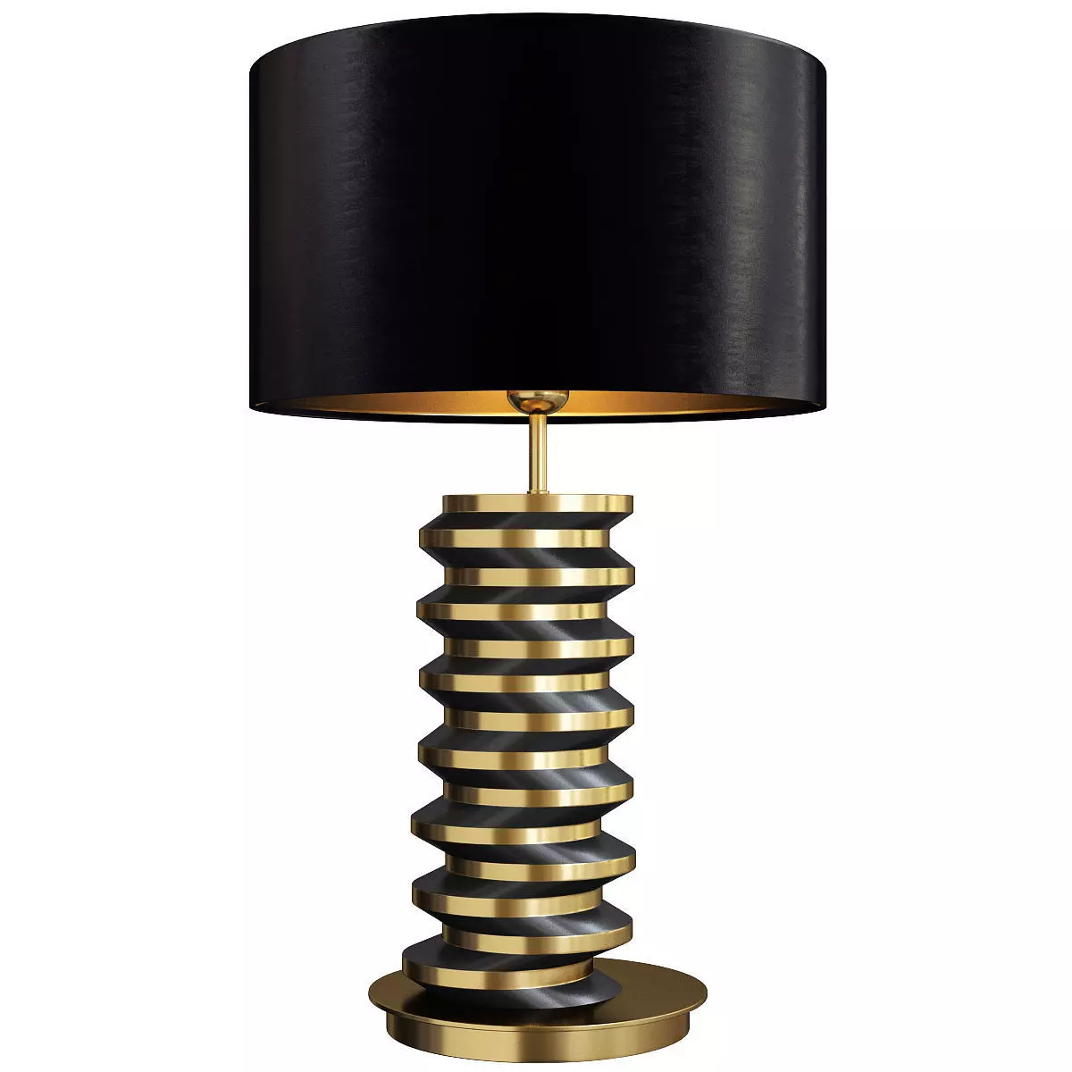 Stacked Disc Table Lamp Liang and Eimil Jacquard Low-poly 3D model