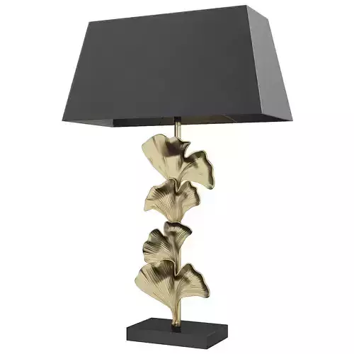  Gold Gingko Leaves Table Lamp Liang and Eimil Java Low-poly 3D model