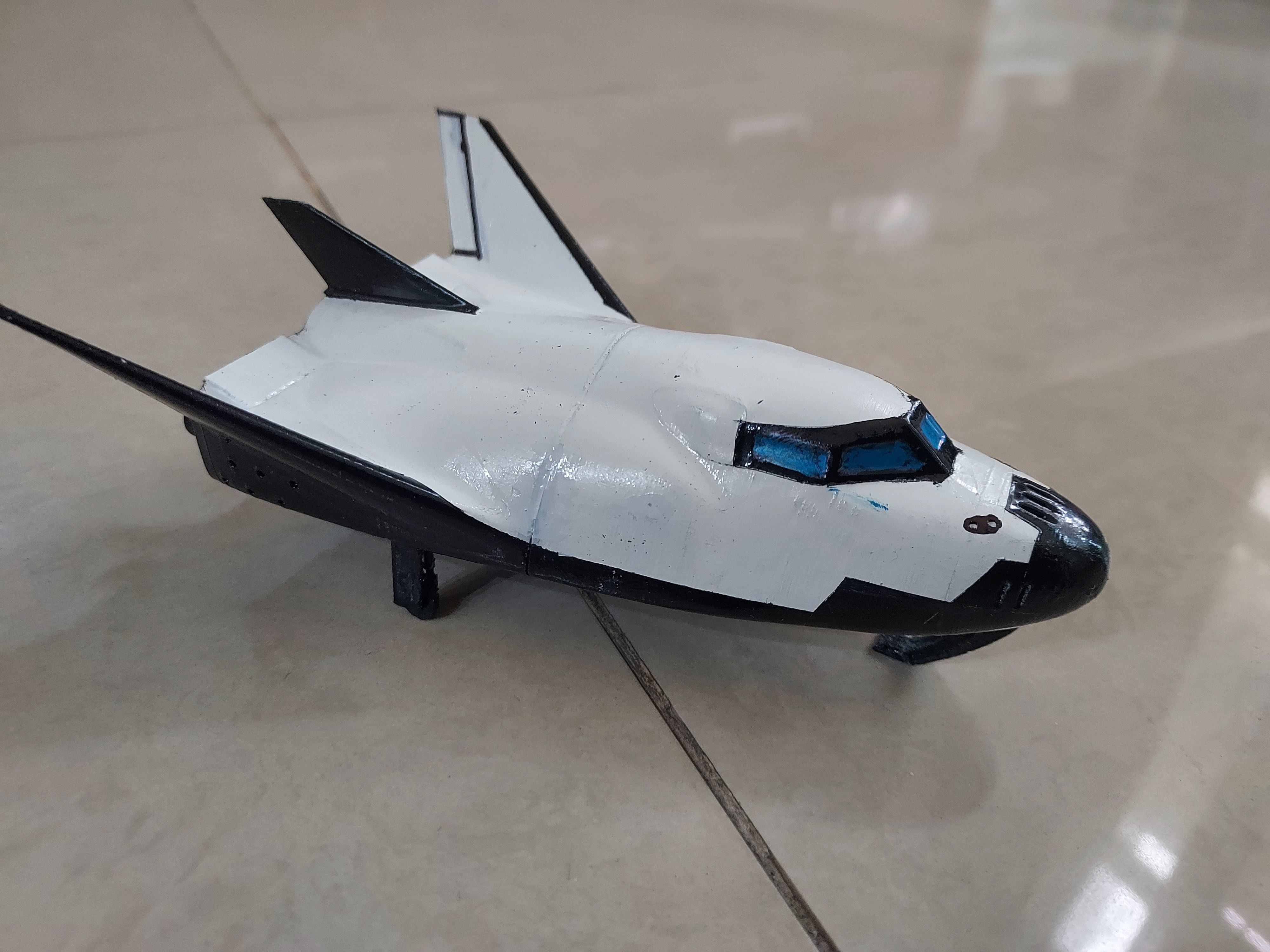 Dream Chaser Spaceplane lifting body 3D print model_11