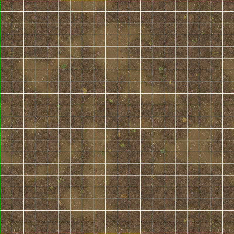 Mud ground tile Low-poly 3D model_14