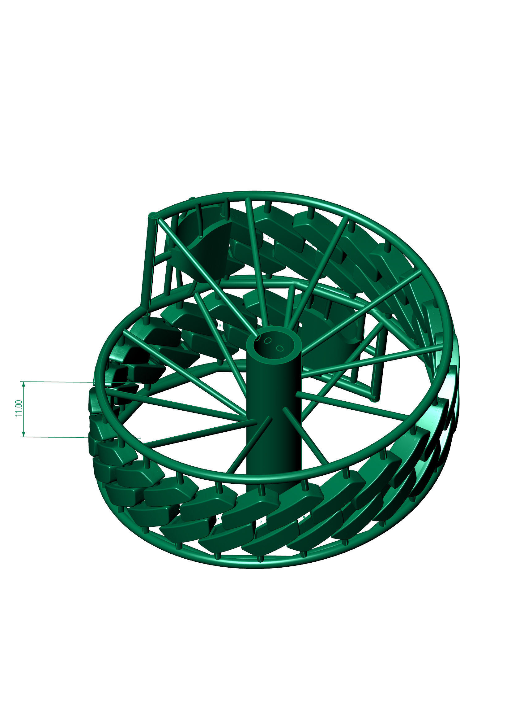 11 MM MIAMI NEW CUBAN LINK CHAIN BRACELET OR NECKLACE  3D print model_7