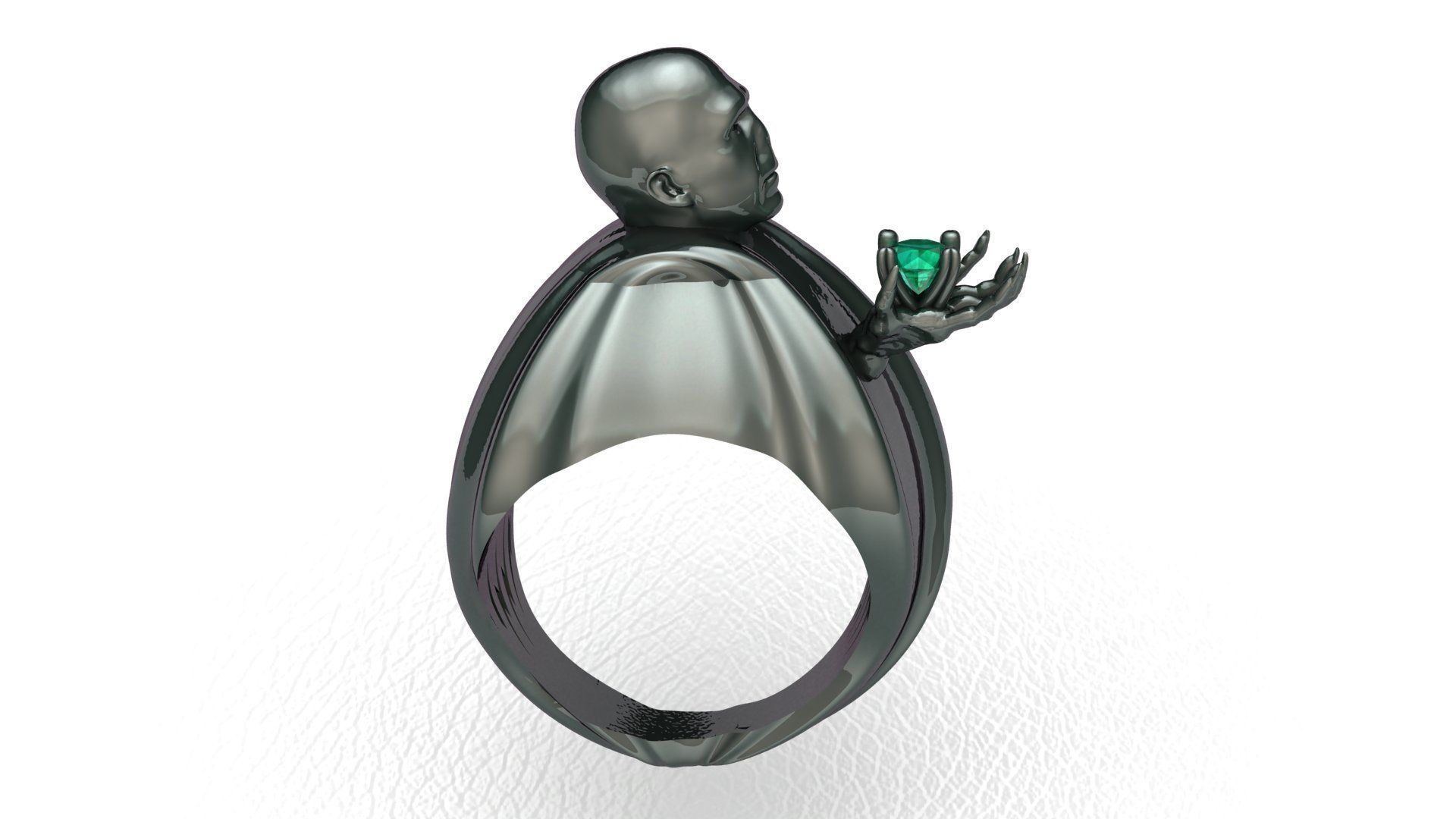 Voldemort Ring 3D print model_4