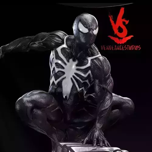 Symbiote Spider-Man 2 Insomniac 3D print model