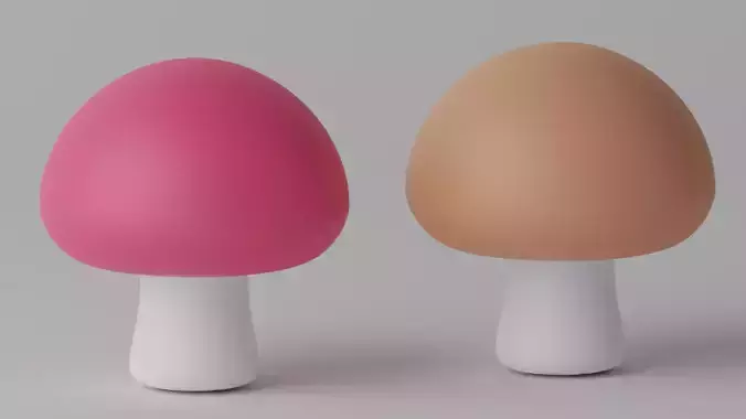 Cartoon Cute Mushroom
