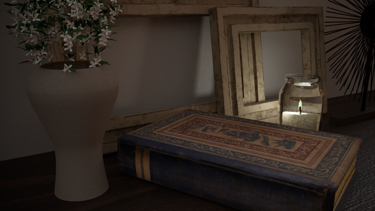 Vintage decorative frames 3D model_5