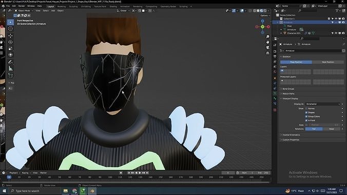 EpicRealms GModes Odyssey Model ready to use in Games  3D model