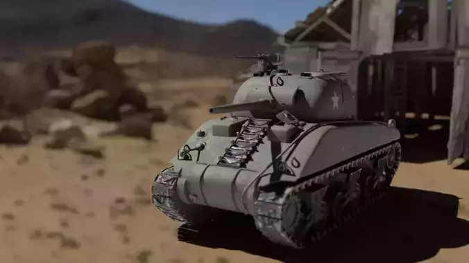 SHERMAN m4 tank