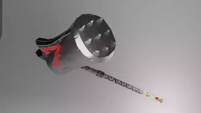 Evilish Mace Low-poly 3D model