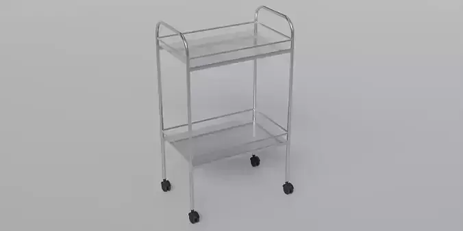 Medical tray cart