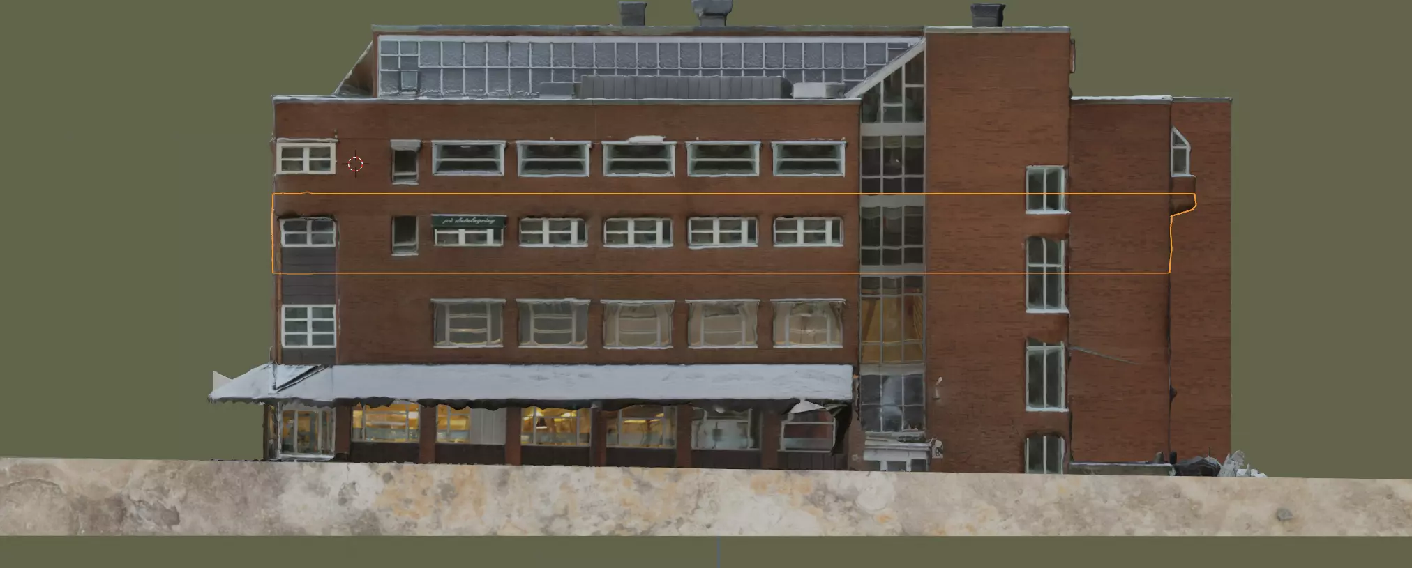 centrum 11 building from 3d scan Free 3D model