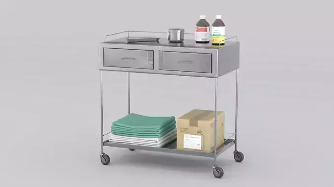 Medicines trolley