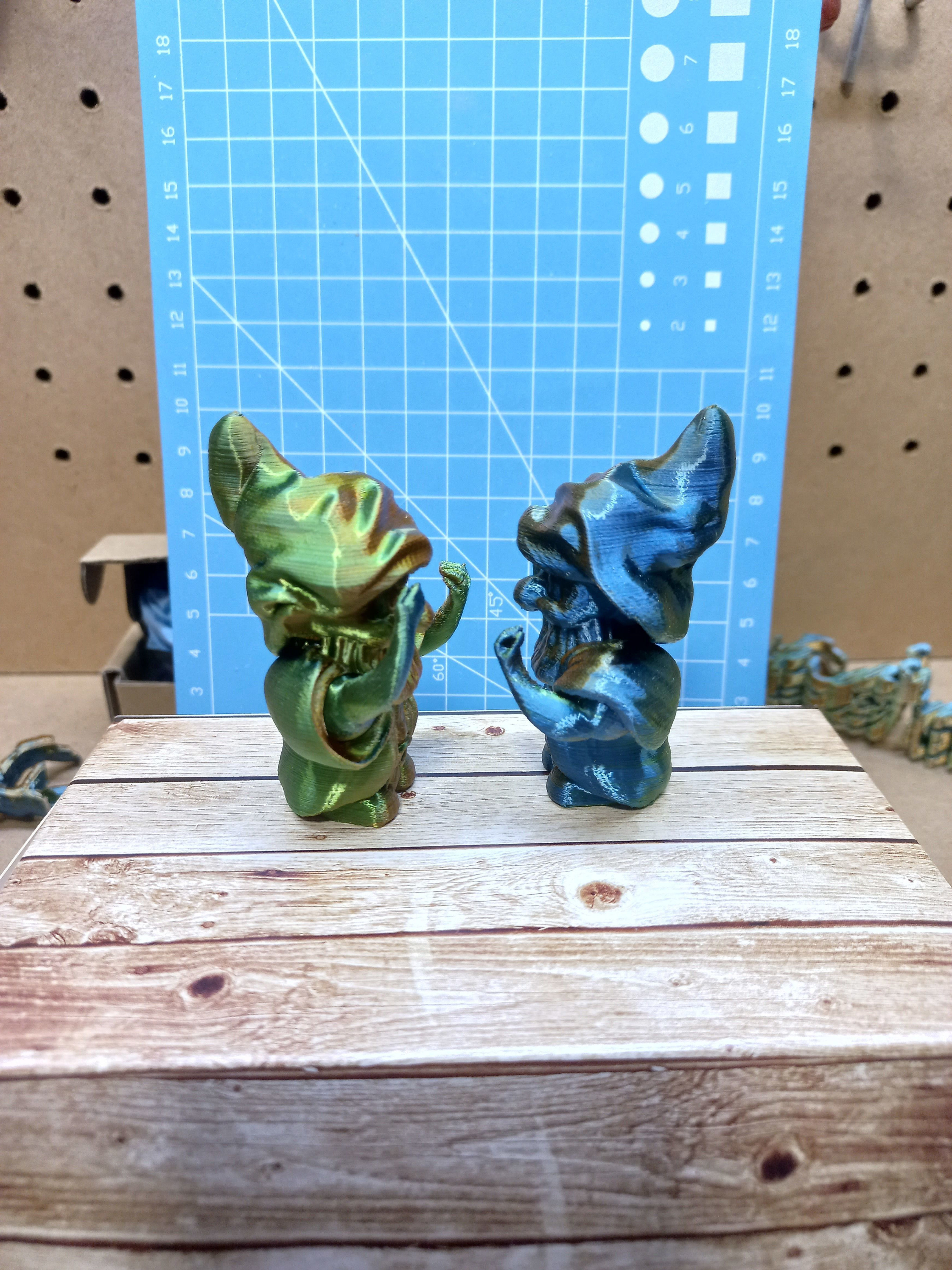 Italian dwarf articulated with hand gestures 3D print model_6