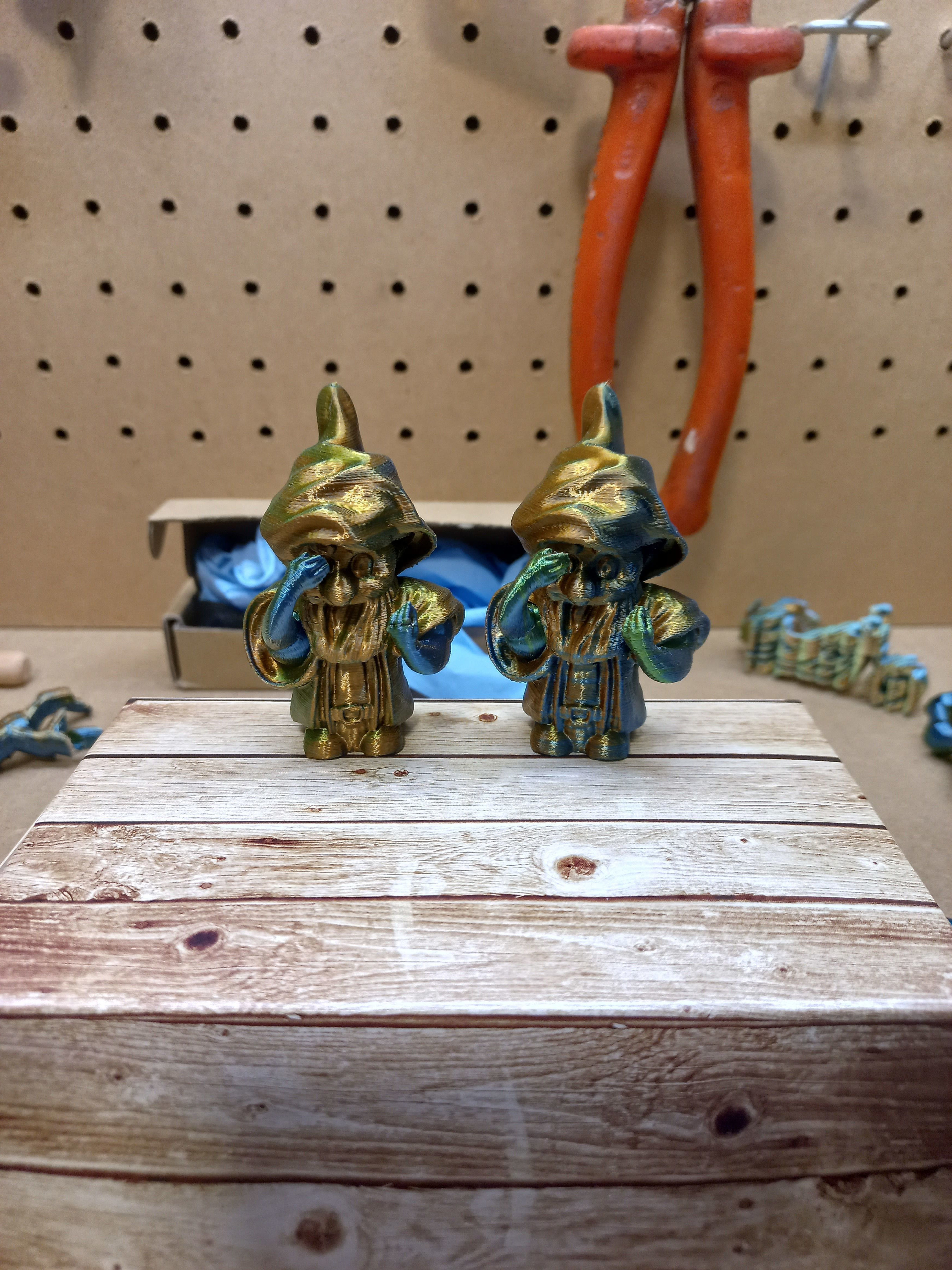 Italian dwarf articulated with hand gestures 3D print model_4