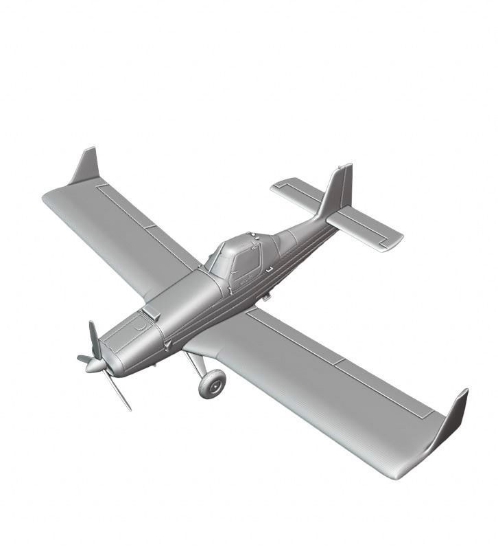 Embraer Ipanema 202 3D print model_1